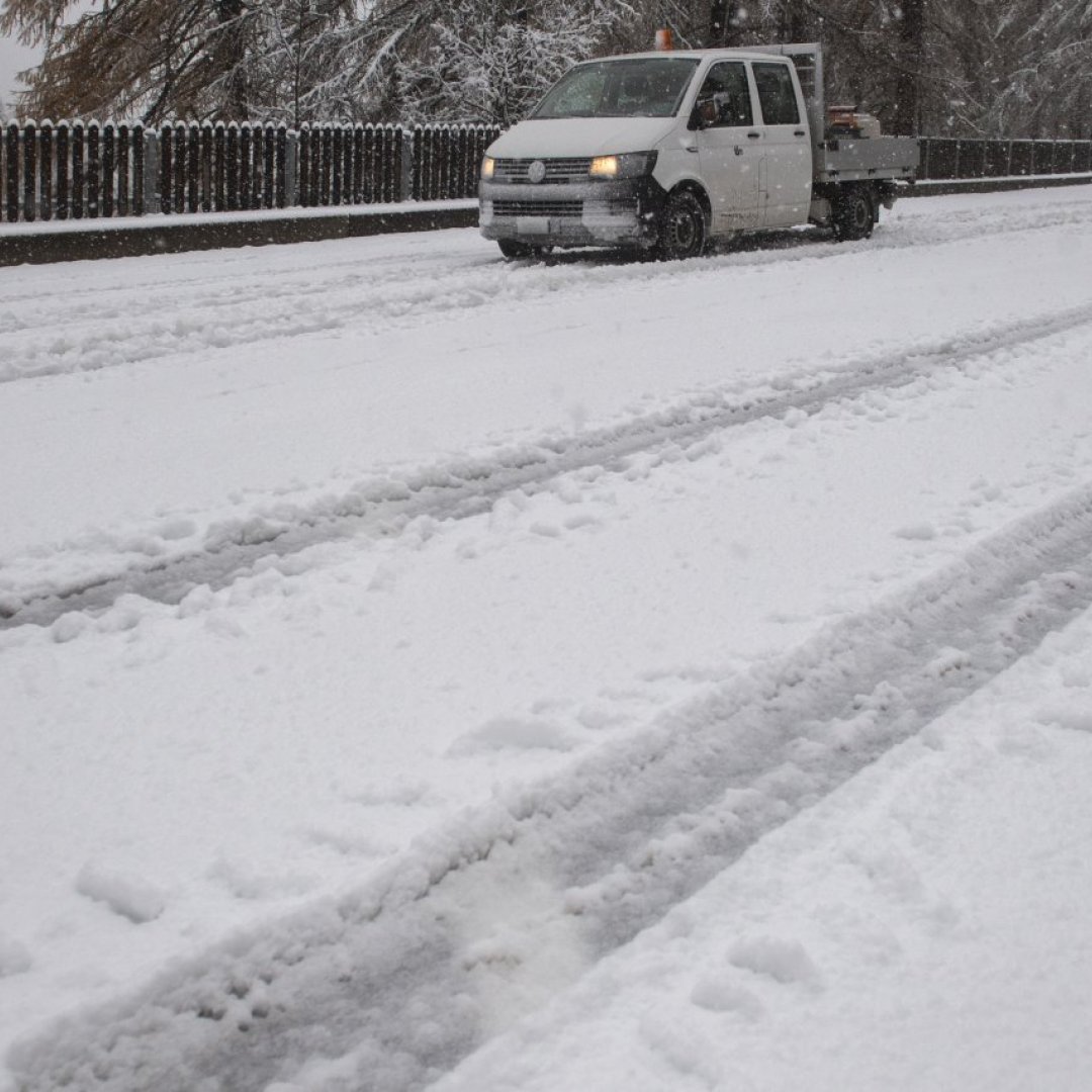 La Prima Nevicata Porta 40 Centimetri Di Neve Le Bianche Immagini